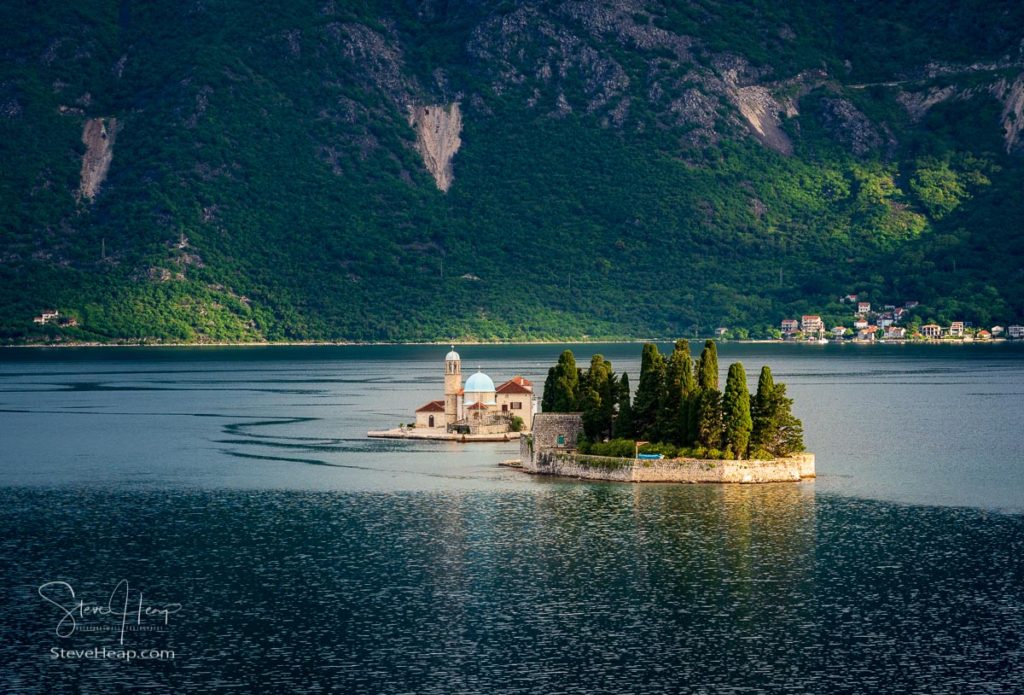 Our Lady of the Rocks in the Gulf of Kotor in Montenegro. Prints available in my store