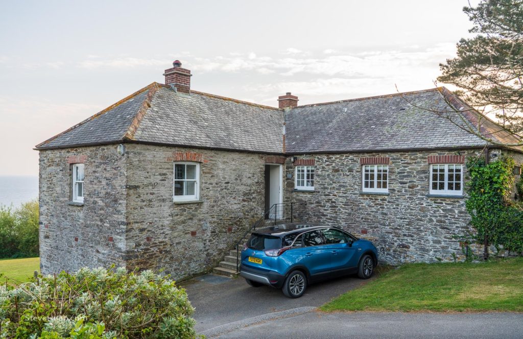 National Trust holiday cottage at Carne Beach in Cornwall