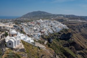 Santorini – a beautiful place over-run by tourists?