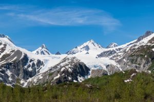 Valdez in Alaska – snow and ice!