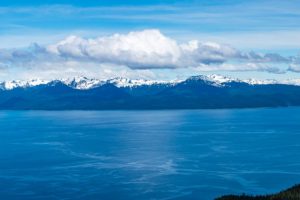 Mountaintop views at Icy Strait Point