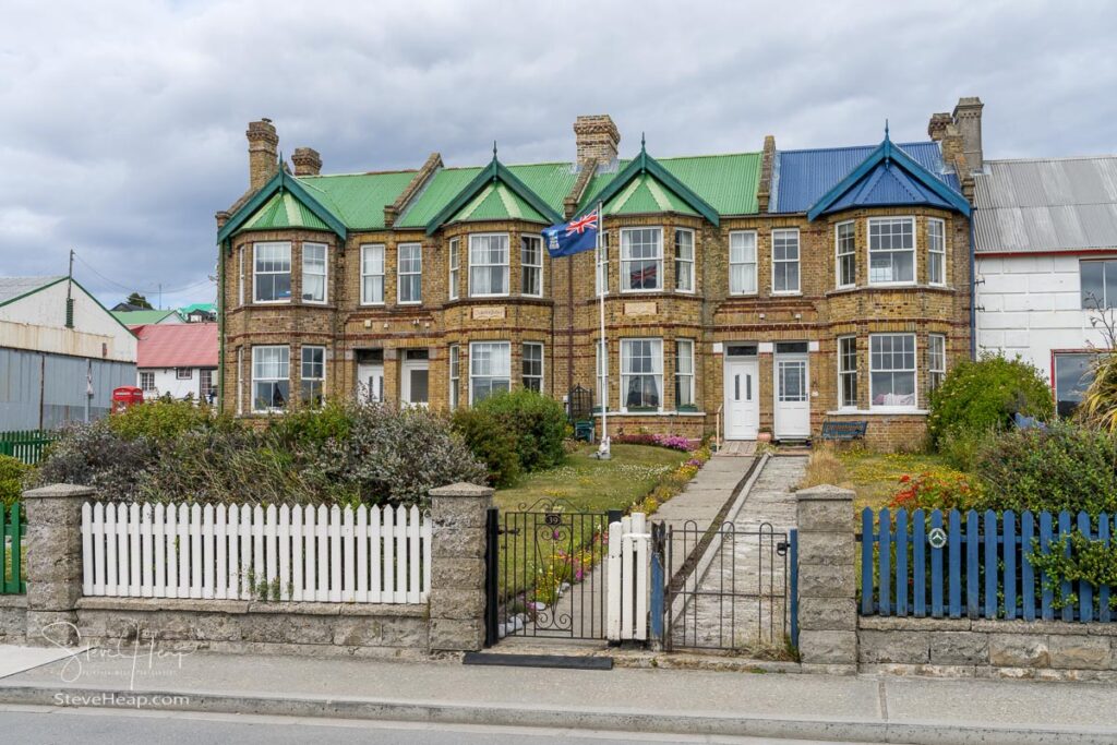 Tow of very traditional terraced homes in Stanley