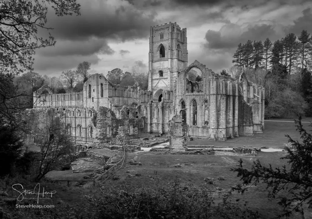 A visit to Fountains Abbey in Yorkshire