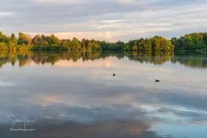 Strolling around Ellesmere in Shropshire