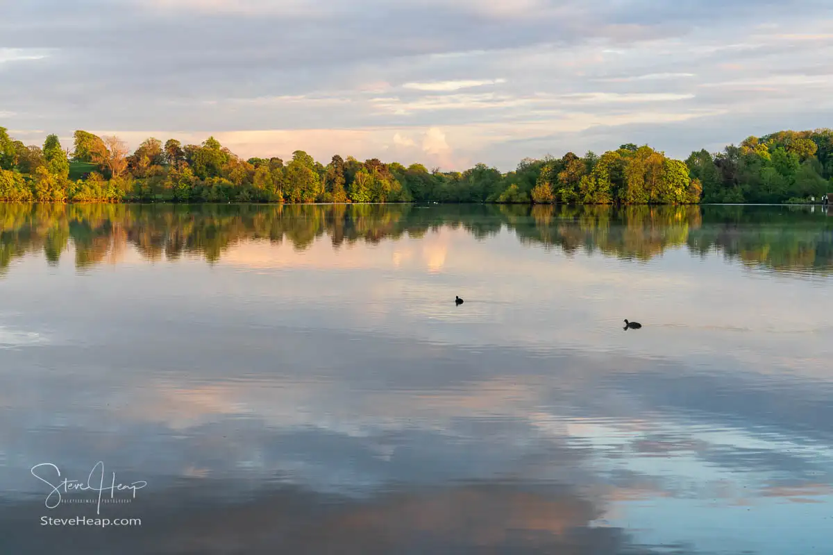 Strolling around Ellesmere in Shropshire