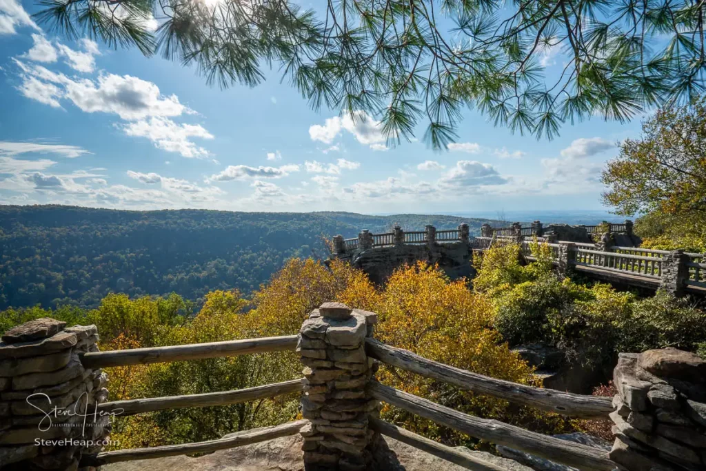 The various overlooks in the forest, some of which are wheelchair accessible. Prints available from Pictorem and Fine Art America