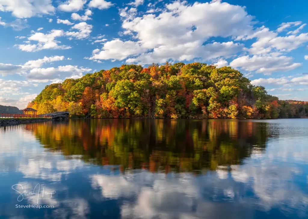 Cheat Lake Park reflections in the fall. Morgantown, WV. Prints in my online store