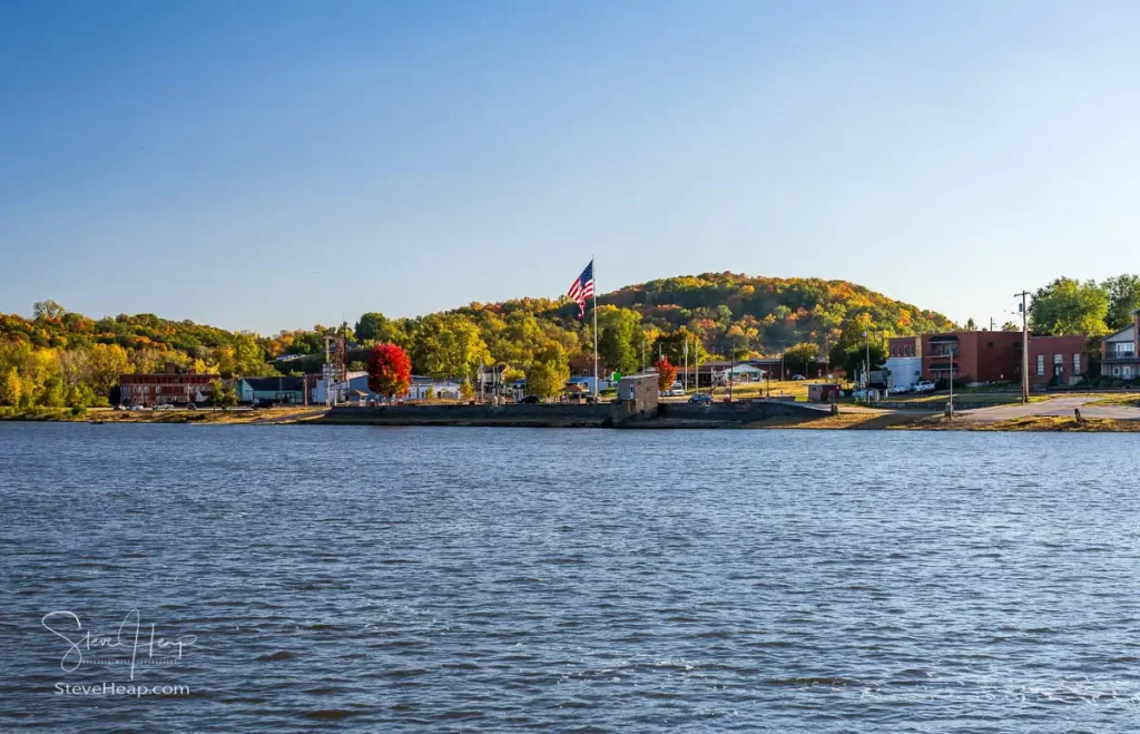 The small town of Louisiana in Missouri on the banks of the Mighty Mississippi River. Prints available in my online store