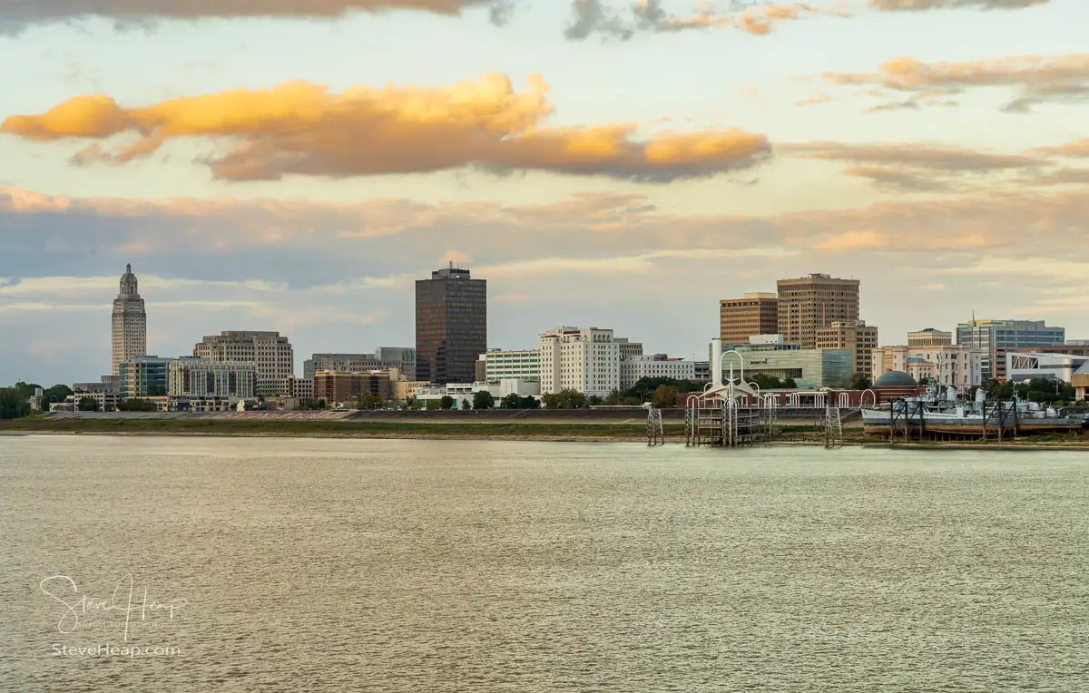 Cruising the Mississippi River – Baton Rouge
