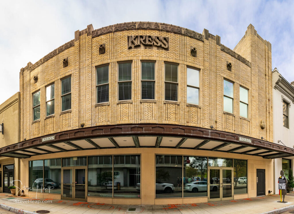 Famous historic SH Kress department store, site of the first civil rights sit-in in Baton Rouge, Louisiana. Prints available in my online store