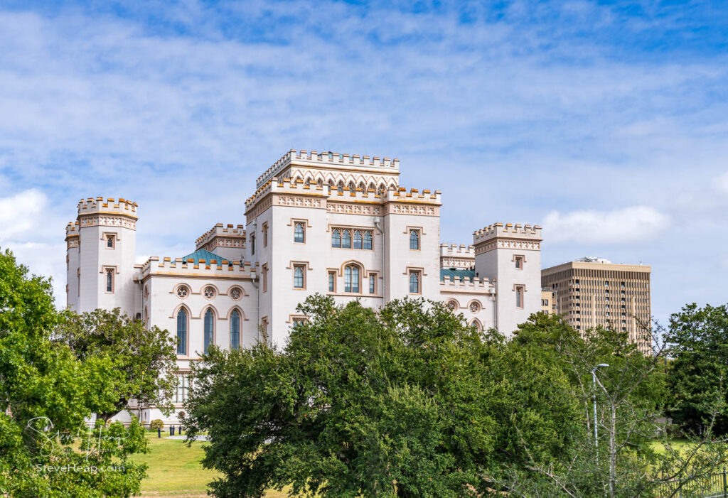 Old State Capitol Building incorporating Museum of Political History in Baton Rouge, the state capital of Louisiana. Prints available in my online store