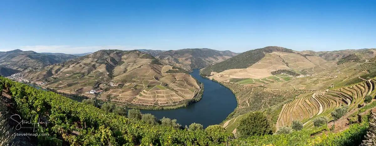 A picnic in the hills above Pinhao in Portugal