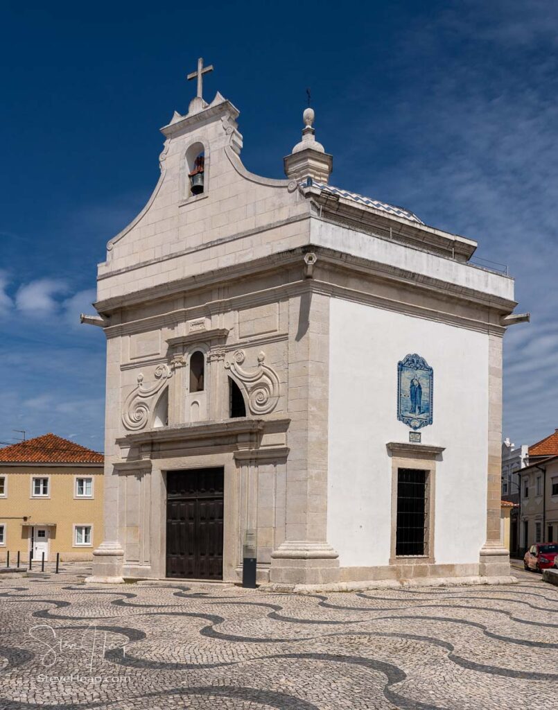 Exterior of the chapel of Sao Goncalinho, the patron saint of Aveiro in Portugal