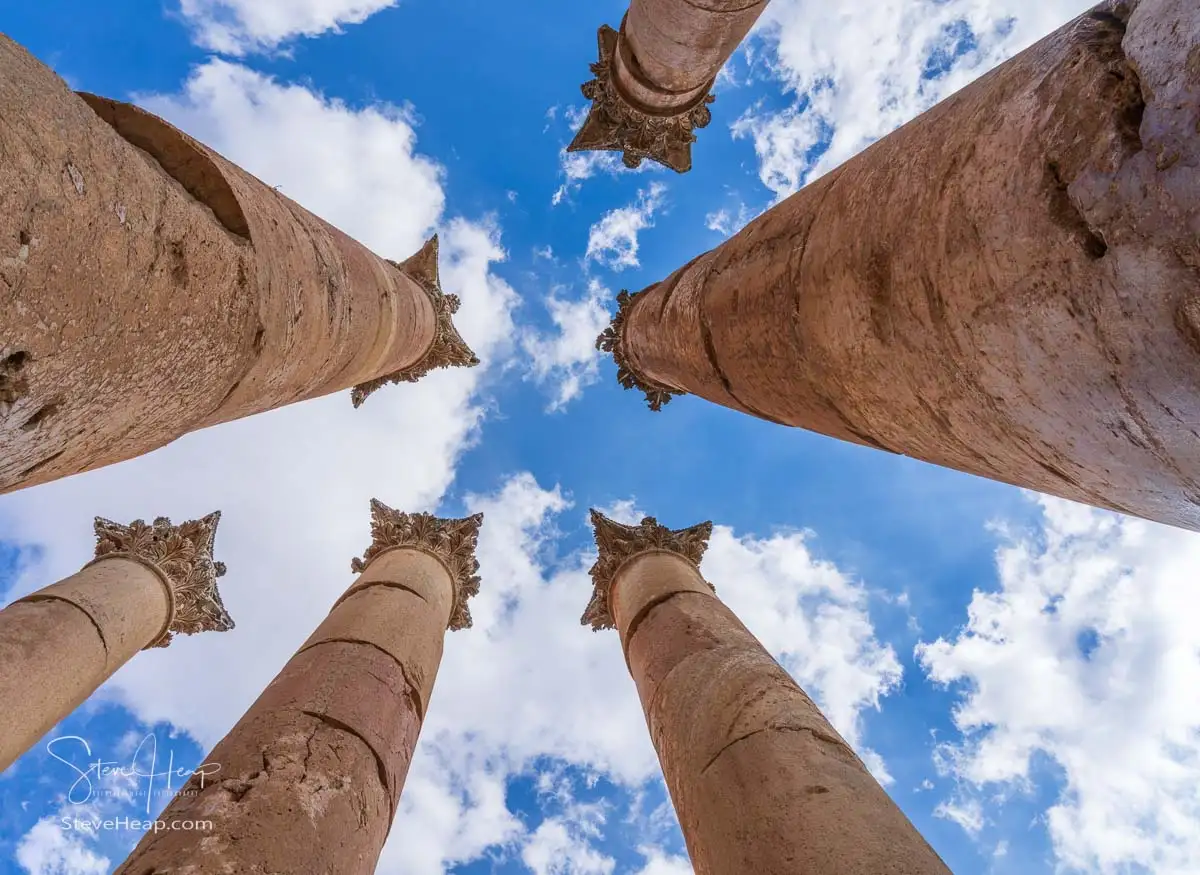Greco-Roman city of Jerash in Jordan