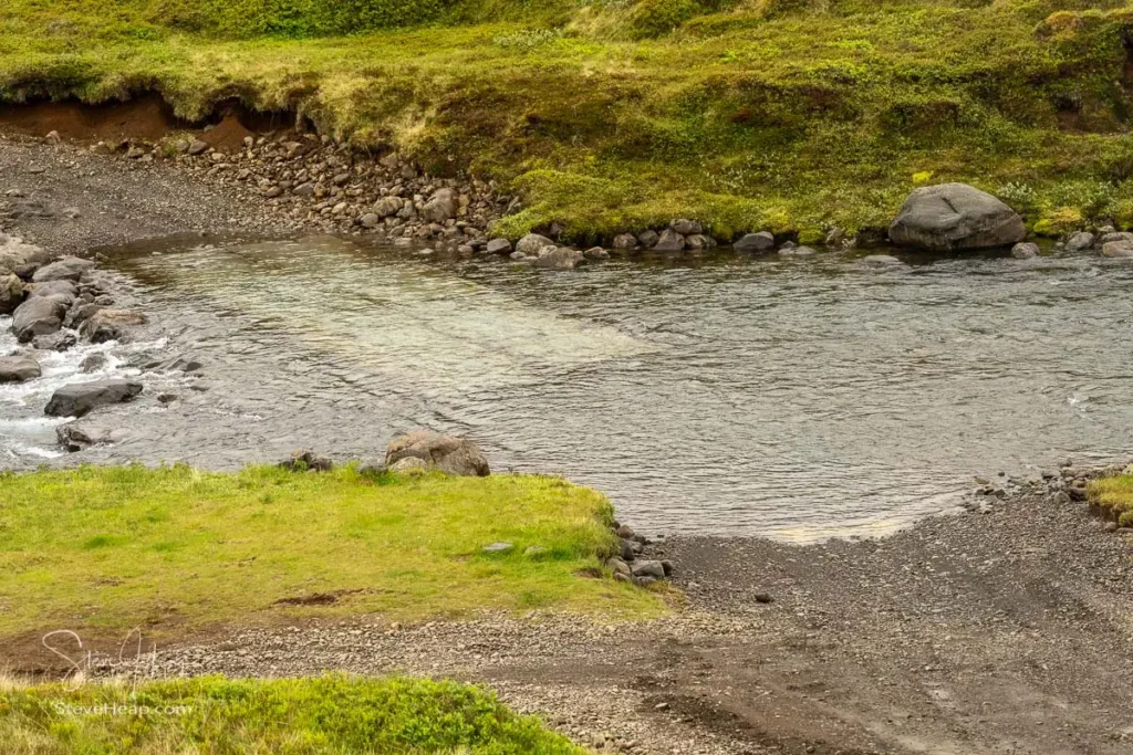 One of several river crossings on our way to the Skalanes Nature Center near Seydisfjordur in Iceland