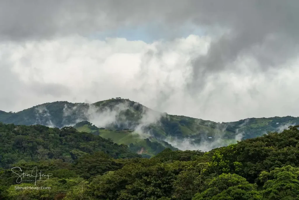 Blue skies greeted us this morning as we prepared for the cloud forest