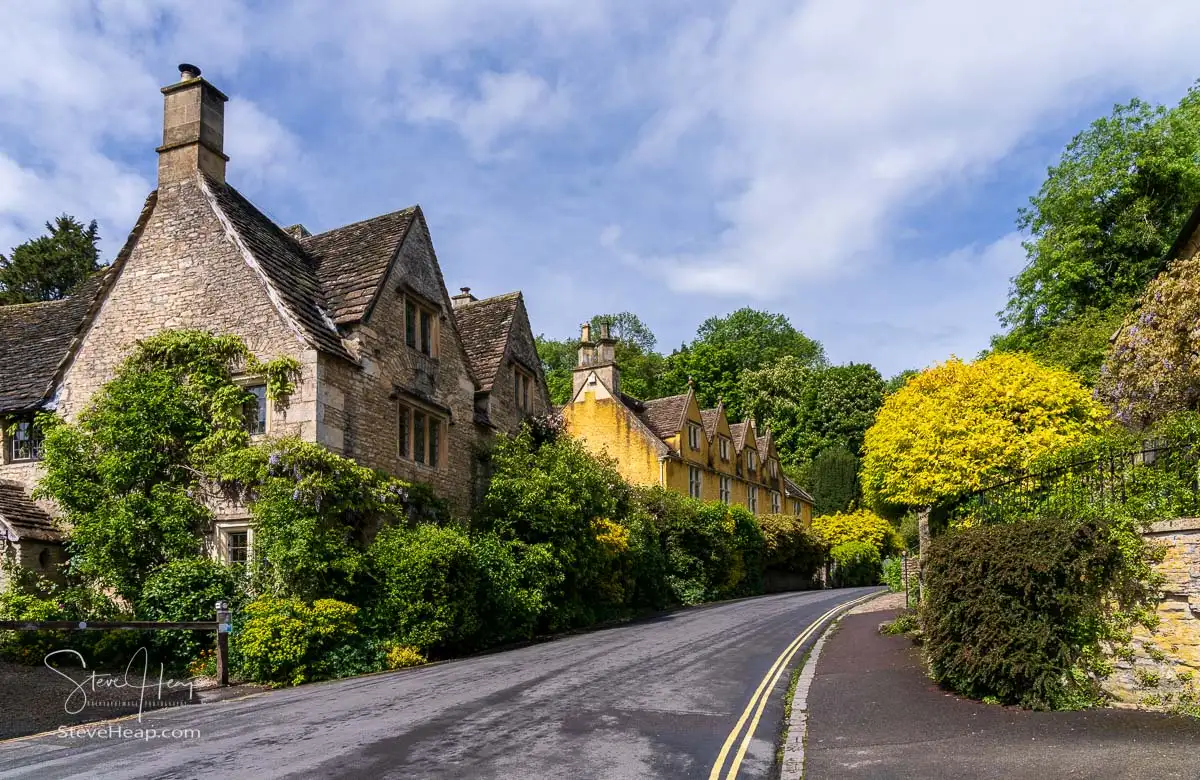 An Afternoon in Castle Combe in Wiltshire